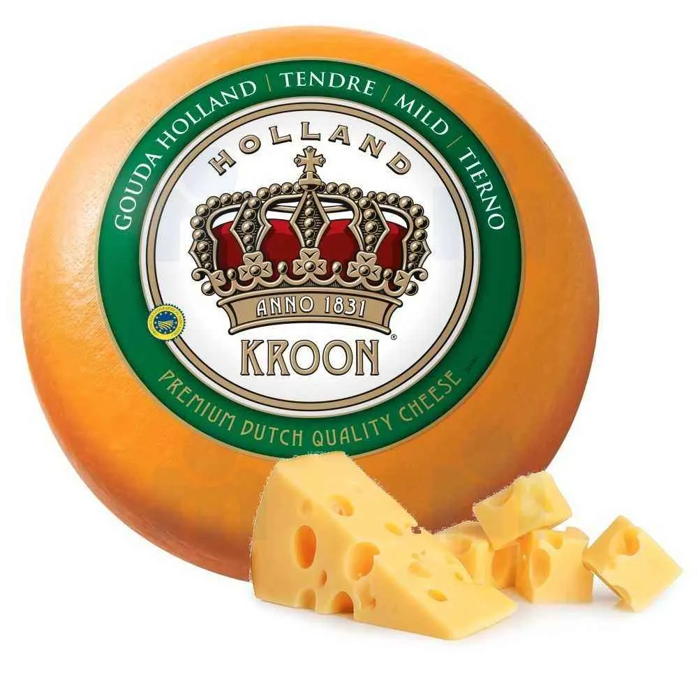 Fromage Gouda nature en morceau 100g - KROON