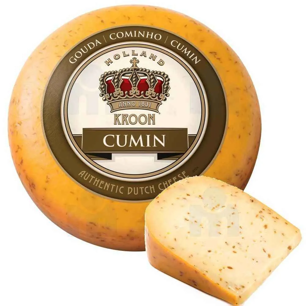 Fromage Gouda cumin en morceau 100g - KROON