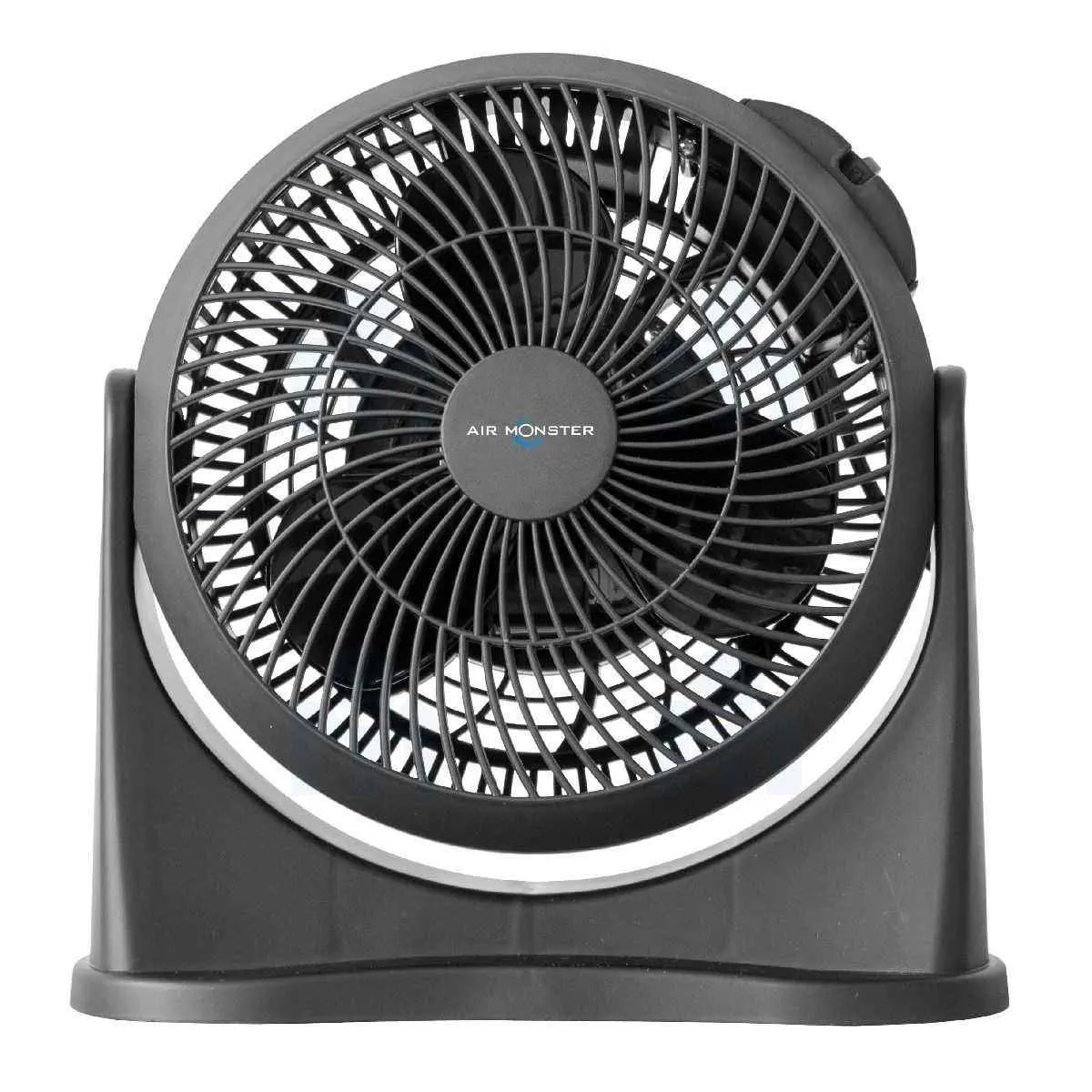 Ventilateur posable 8" 35W noir - AIR MONSTER