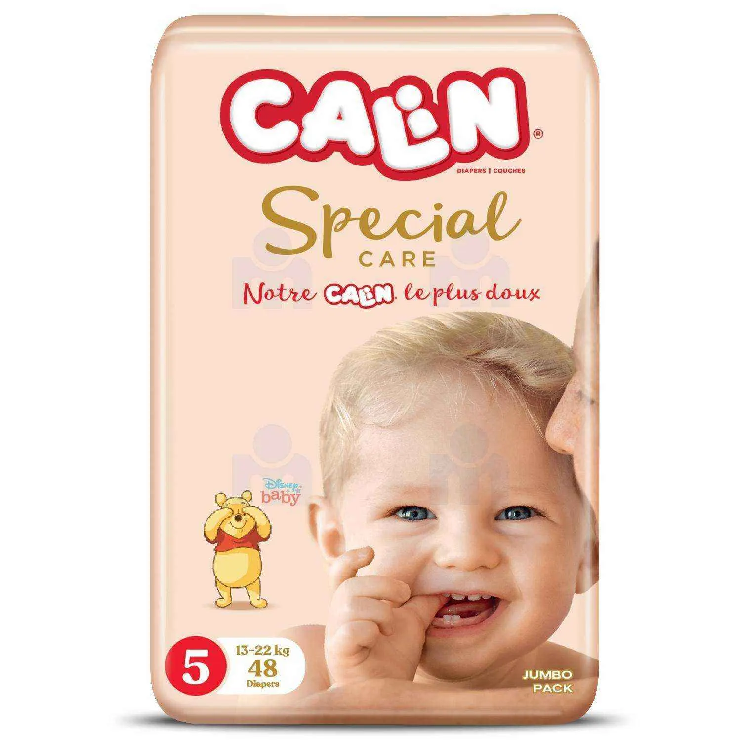 Couches bébé Spécial Care taille 5 (13-22kg) junior x48 unités - CALIN