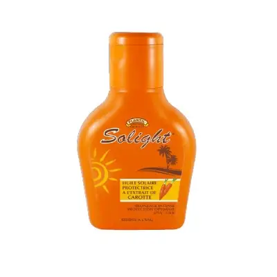 Huile solaire protectrice à l'extrait de carotte 75ml - SOLIGHT