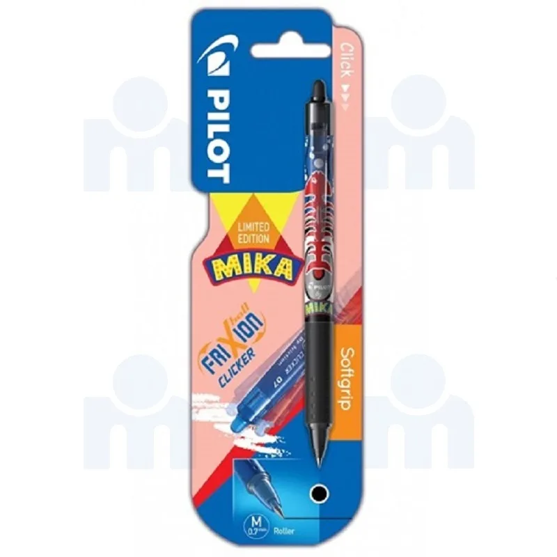 Stylo effaçable frixion Clicker noir 0.7mm - PILOT 