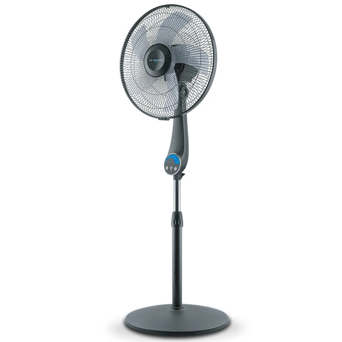 Ventilateur sur pied AFFICH 15855-R MH 50W noir - AIR MONSTER