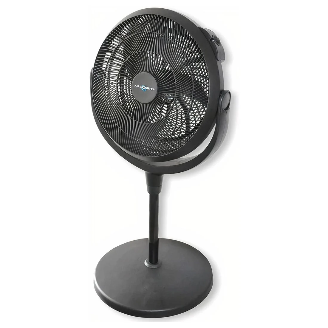 Ventilateur sur pied 15749-R 55W noir - AIR MONSTER