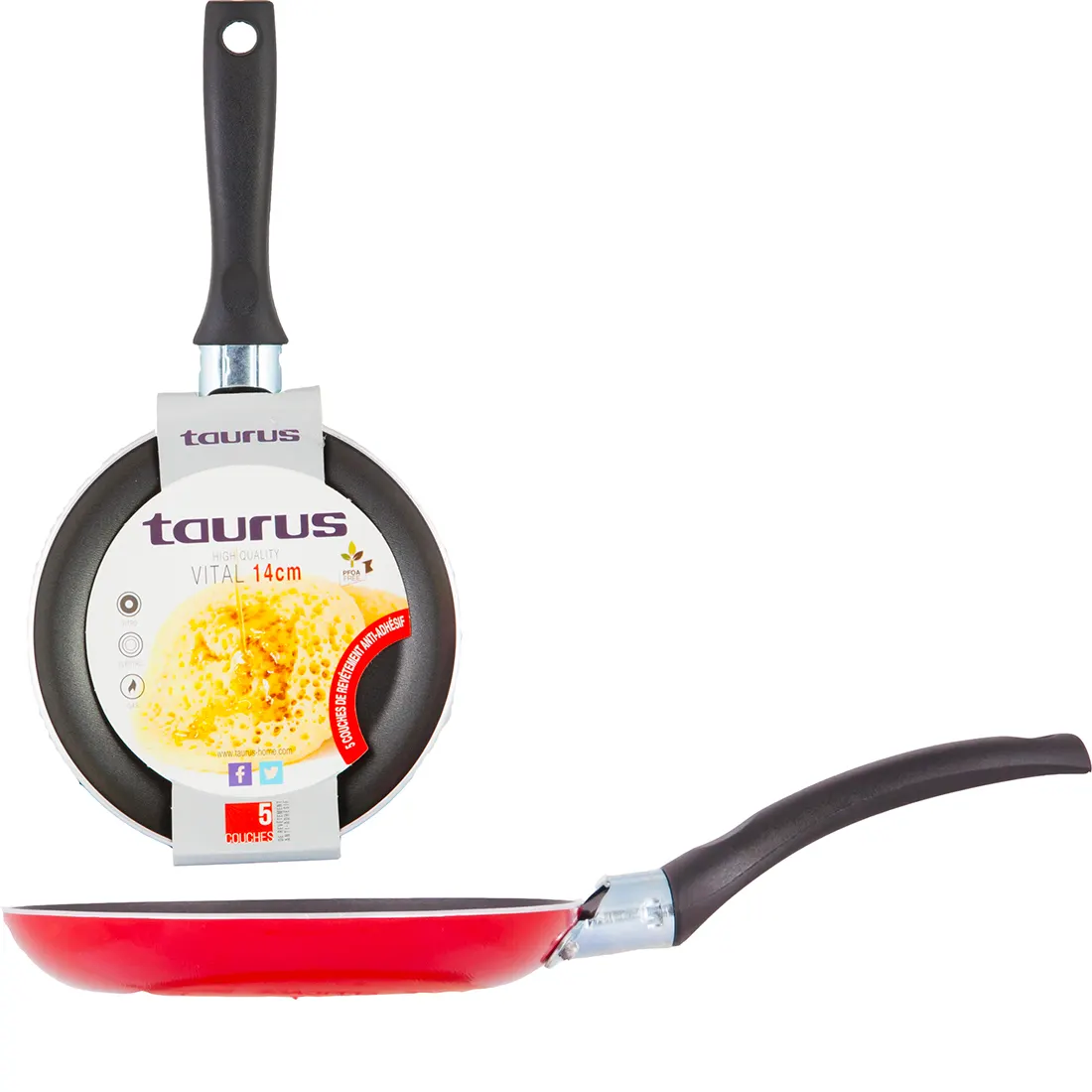 Poêle crêpière 14cm - TAURUS