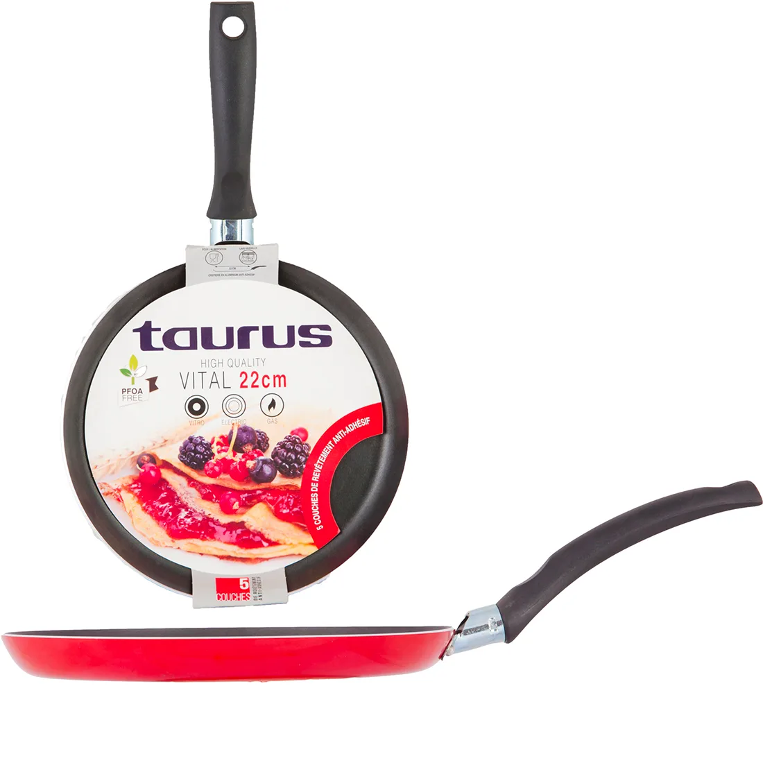Crêpière Vital MA9180001A 22cm - TAURUS