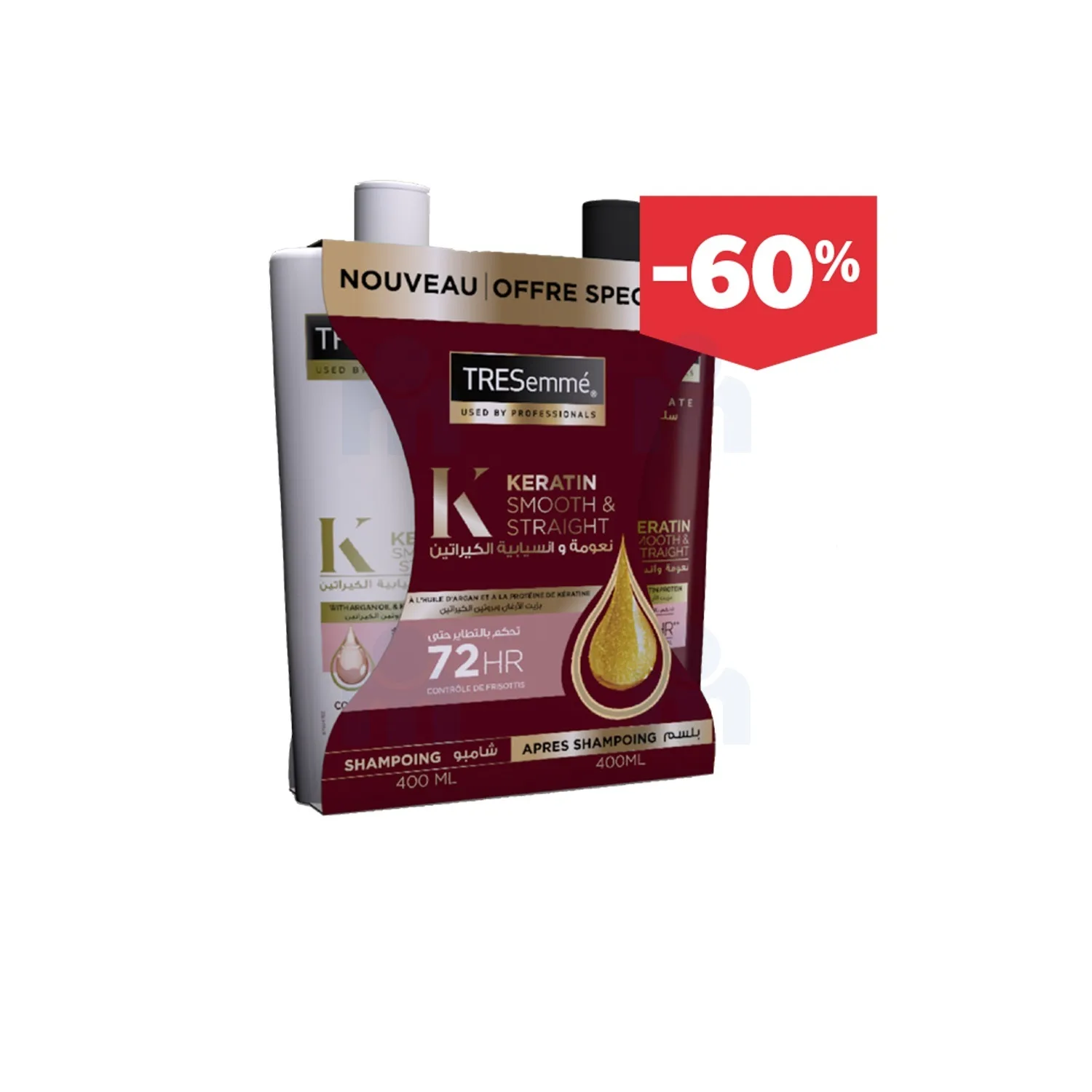 Shampoing Repair & Protect 7 400ml + après champooing à -60% -TRESEMMÉ