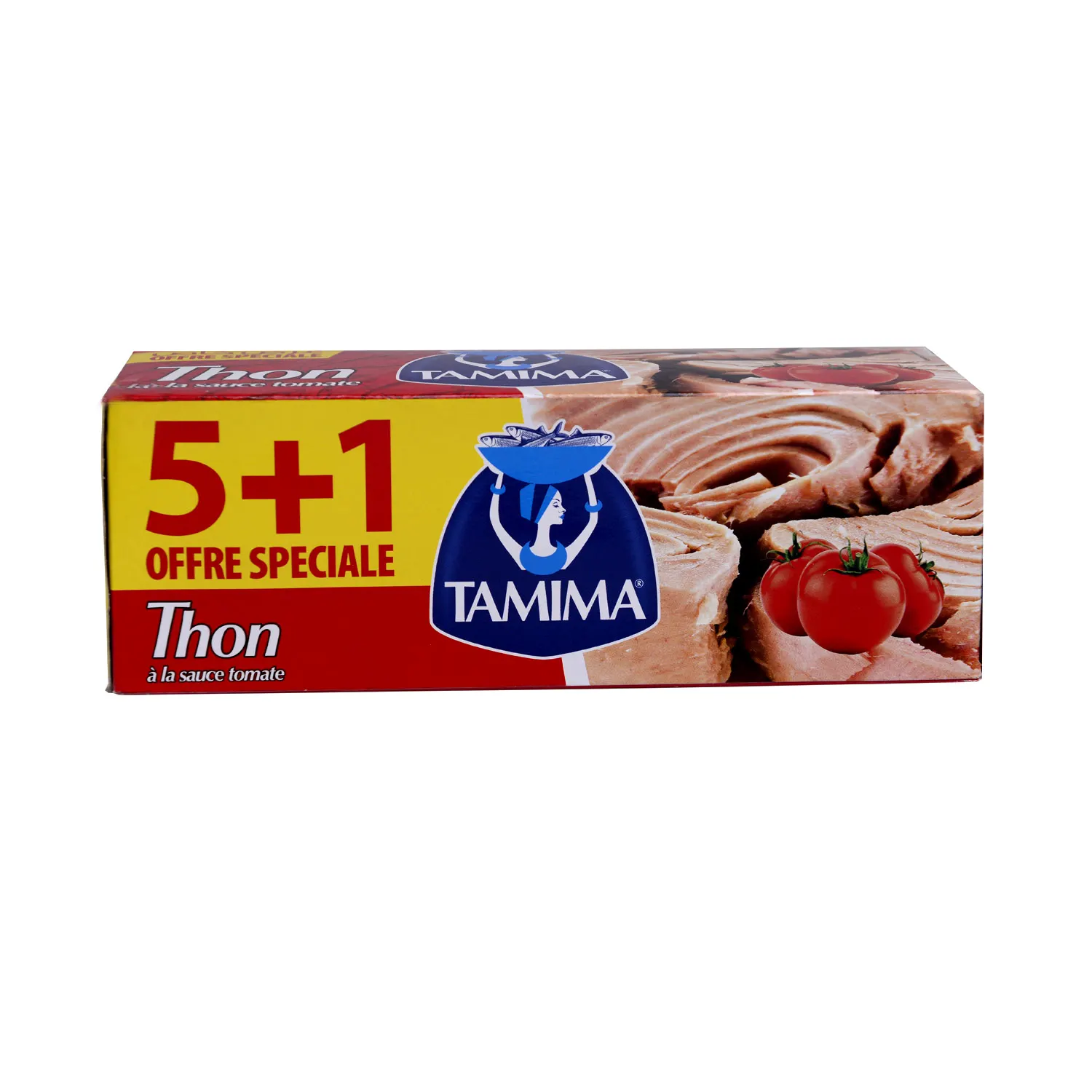 Thon entier à la sauce tomate 80g 5+1 gratuit - TAMIMA - vue 3