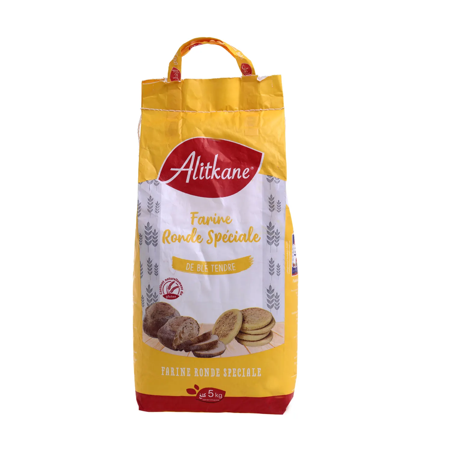 Farine ronde spéciale de blé tendre 5Kg - AL ITKANE