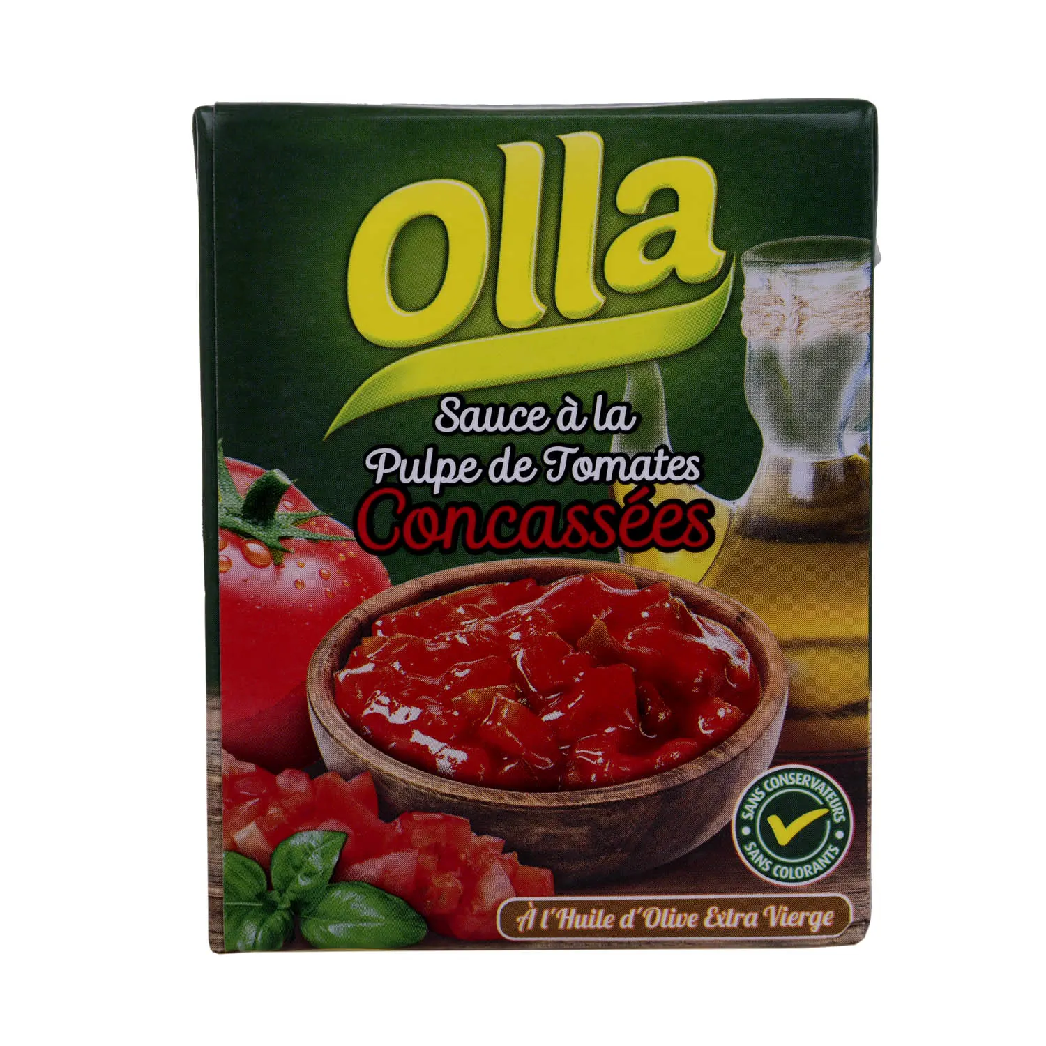 Sauce tomate concassée 400g - OLLA