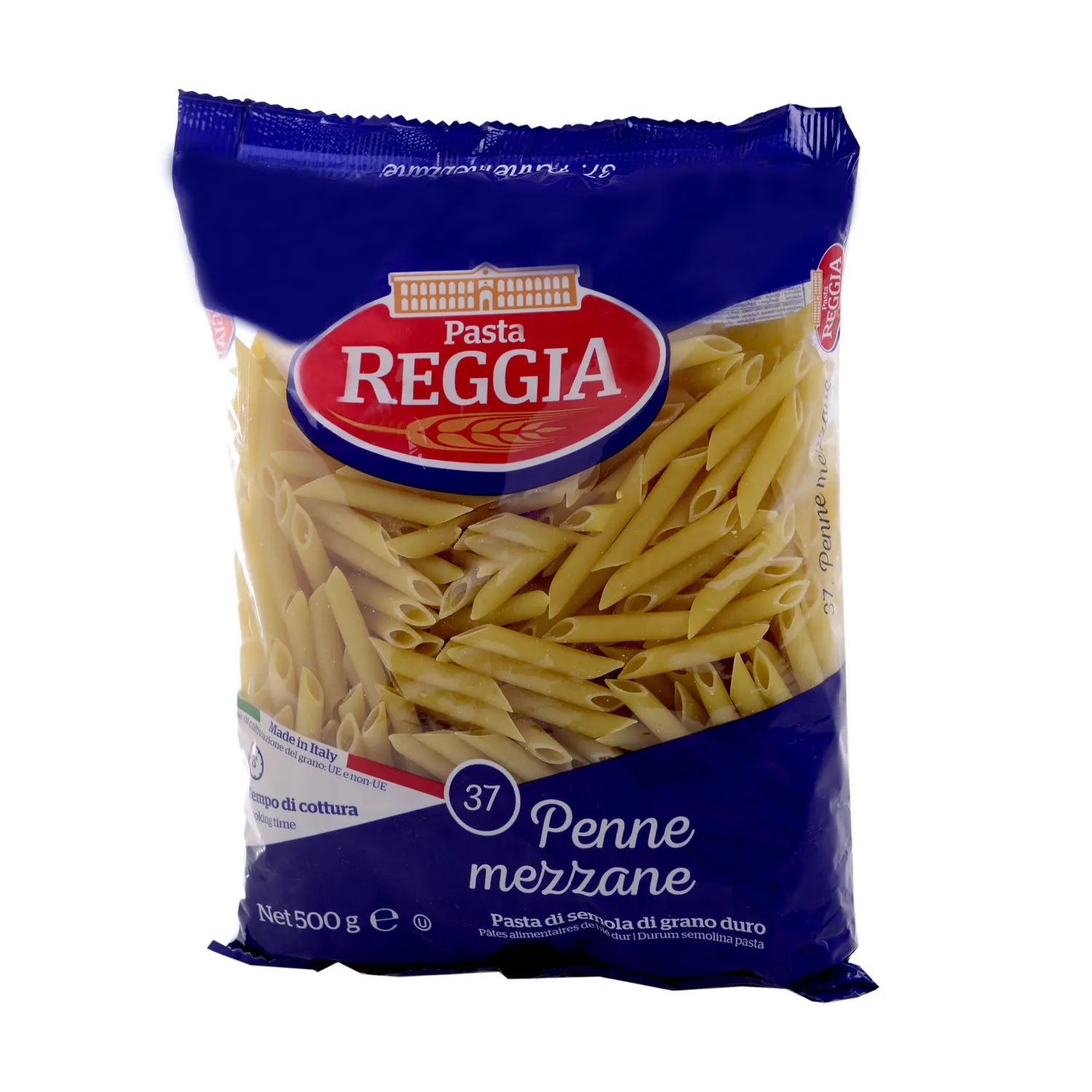 Pâtes penne Mezzani n°37 500g - REGGIA DI CASERTA