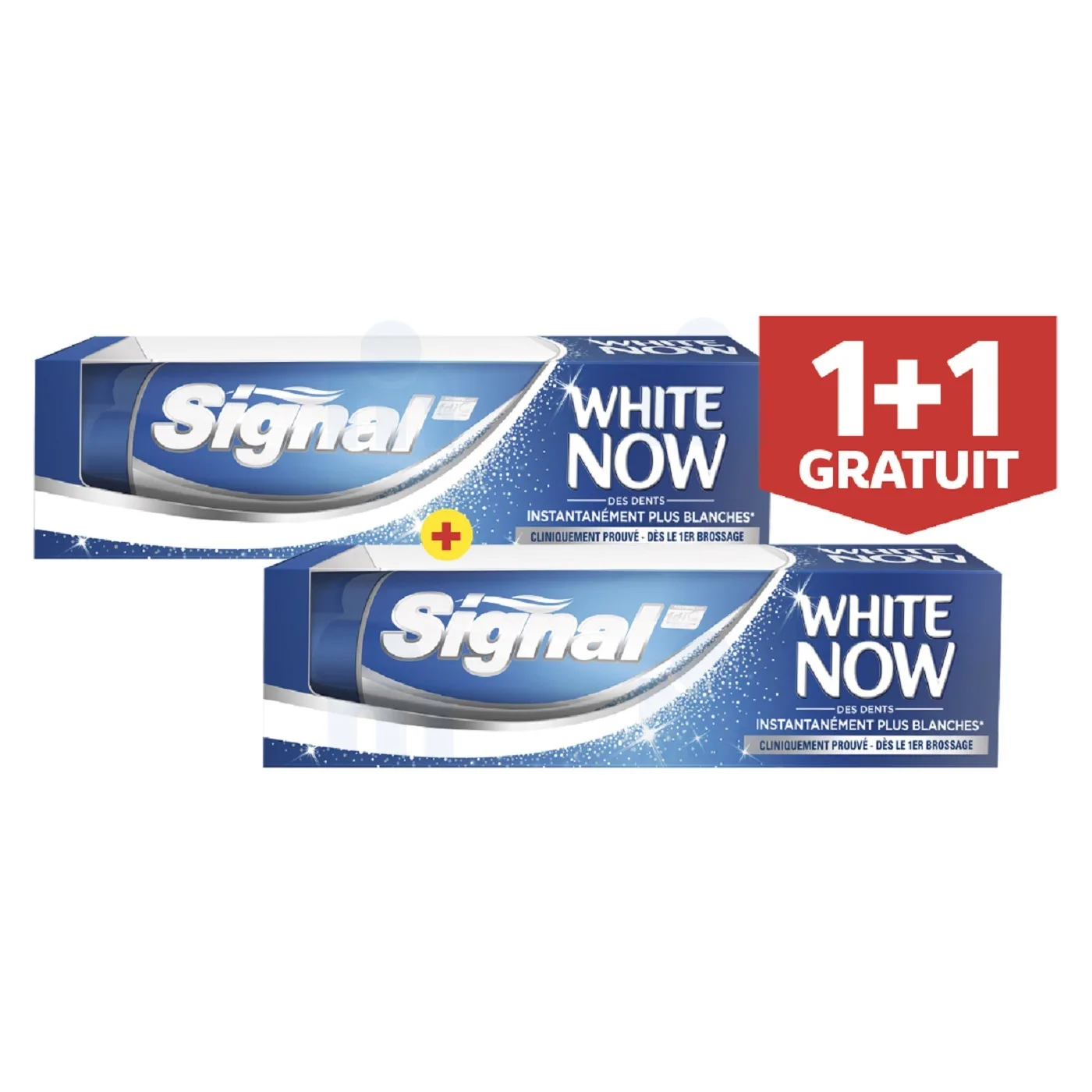 Dentifrices White Now 2x75ml - SIGNAL