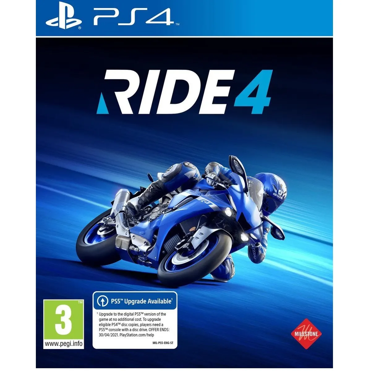 Jeu PS4 Ride 4 - PLAYSTATION