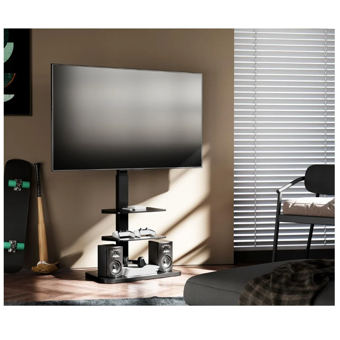 Support TV trepied 37"-75" TB1122A - MGS