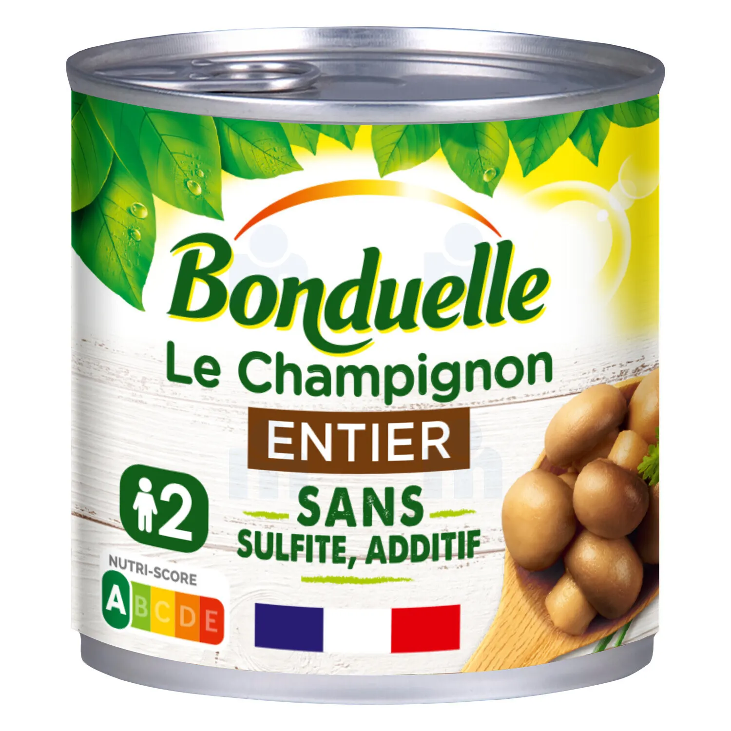 Champignons entiers 1 choix 230g - BONDUELLE