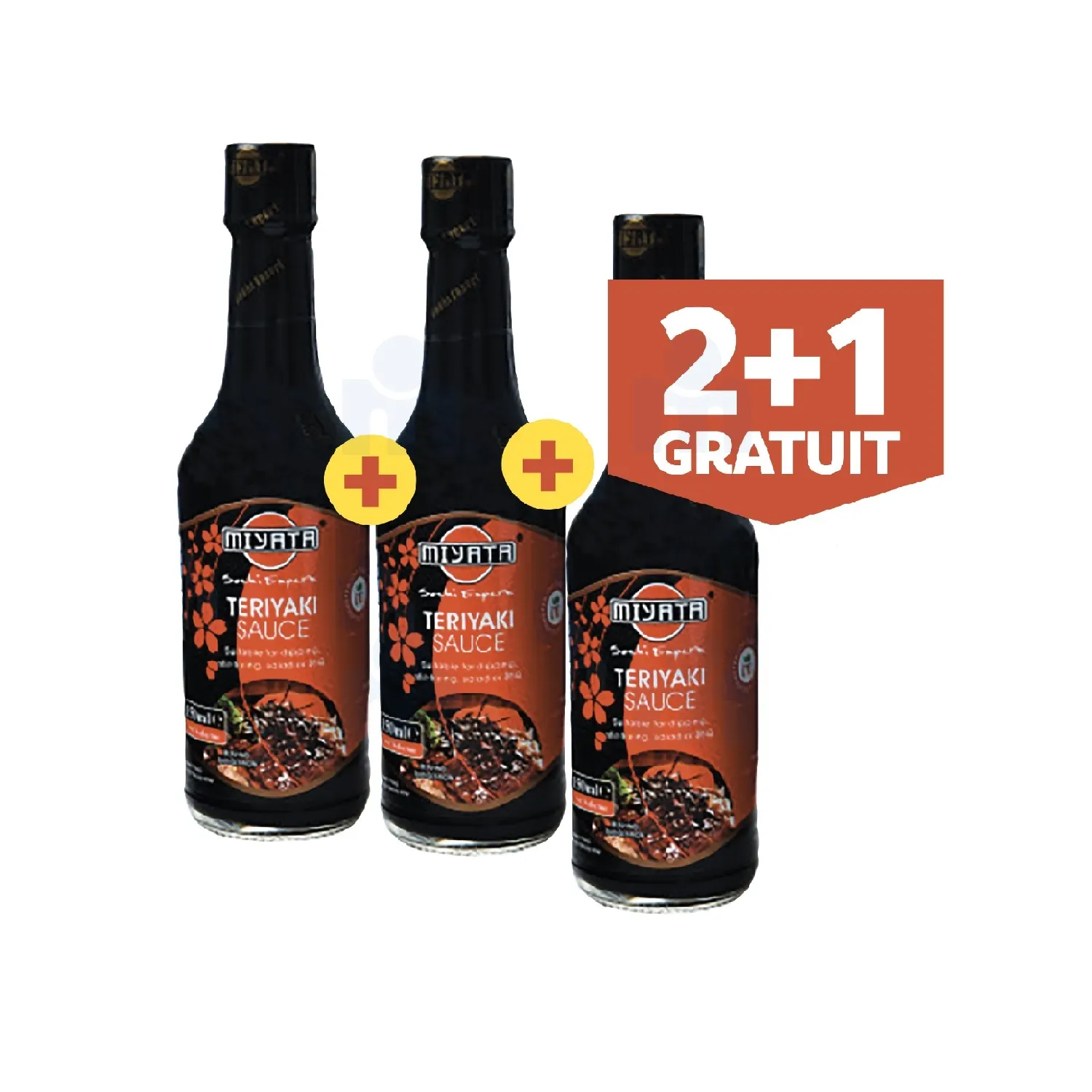 Sauce Sucrée Teriyaki 3x150ml 2+1gratuit - CHAIN KWO