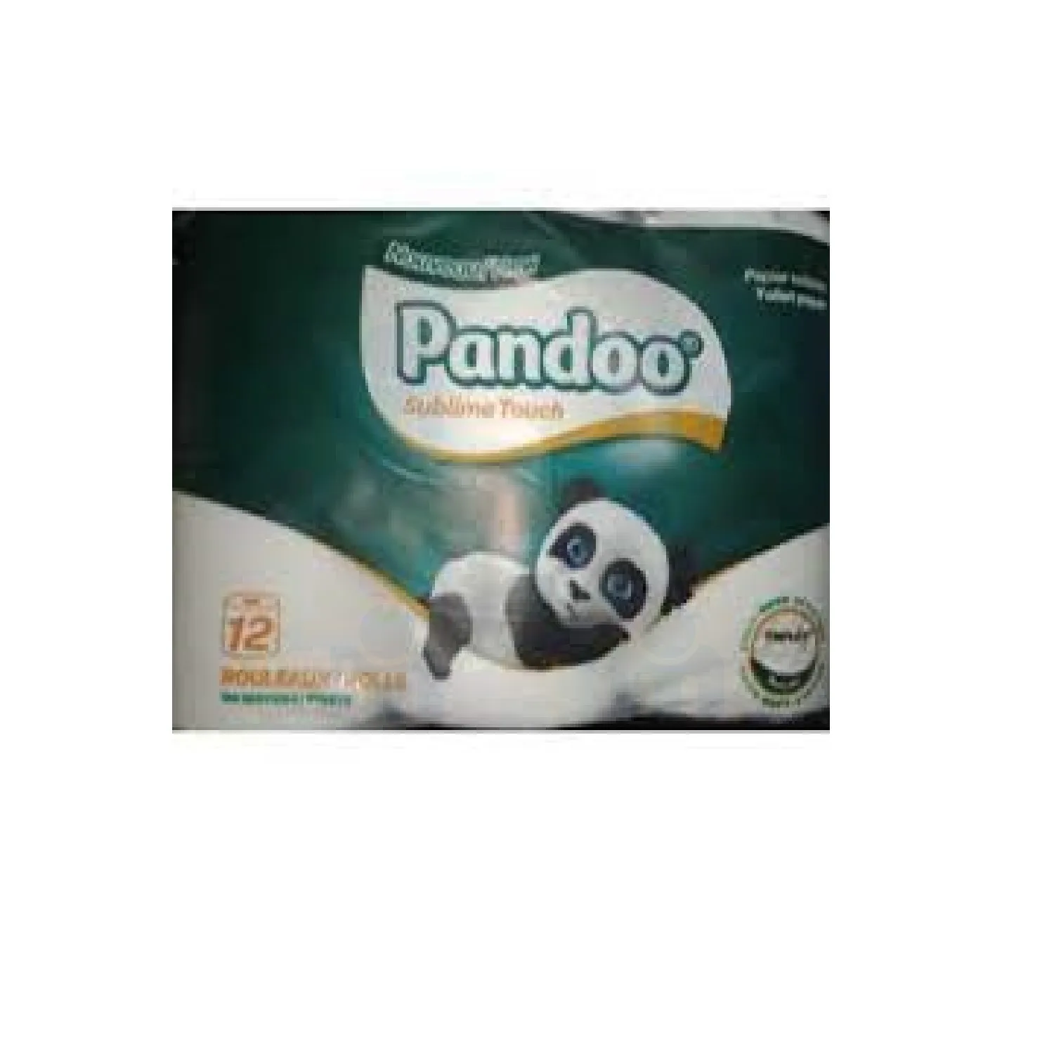 12 rouleaux de papier toilette 3 plis - PANDOO