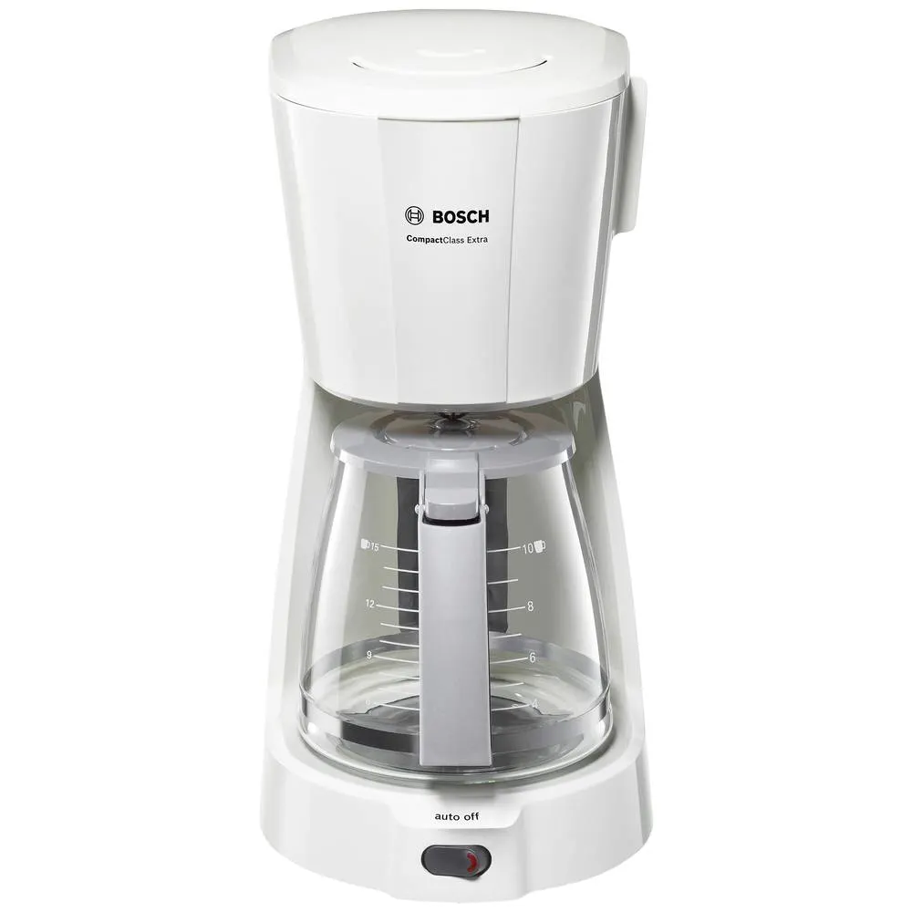 Cafétière filtre Tka3a031 Compactclass Extra blanc - BOSCH