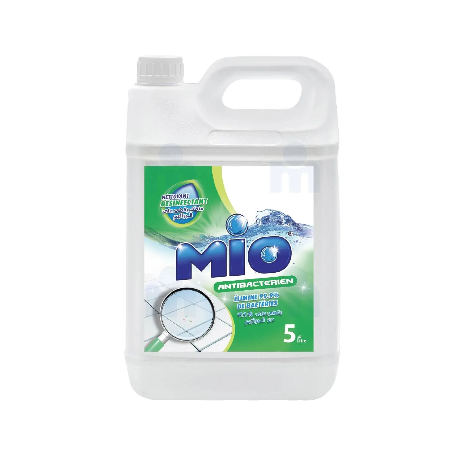 Solution hydro-alcoolique désinfectant pour mains 5L - MIO