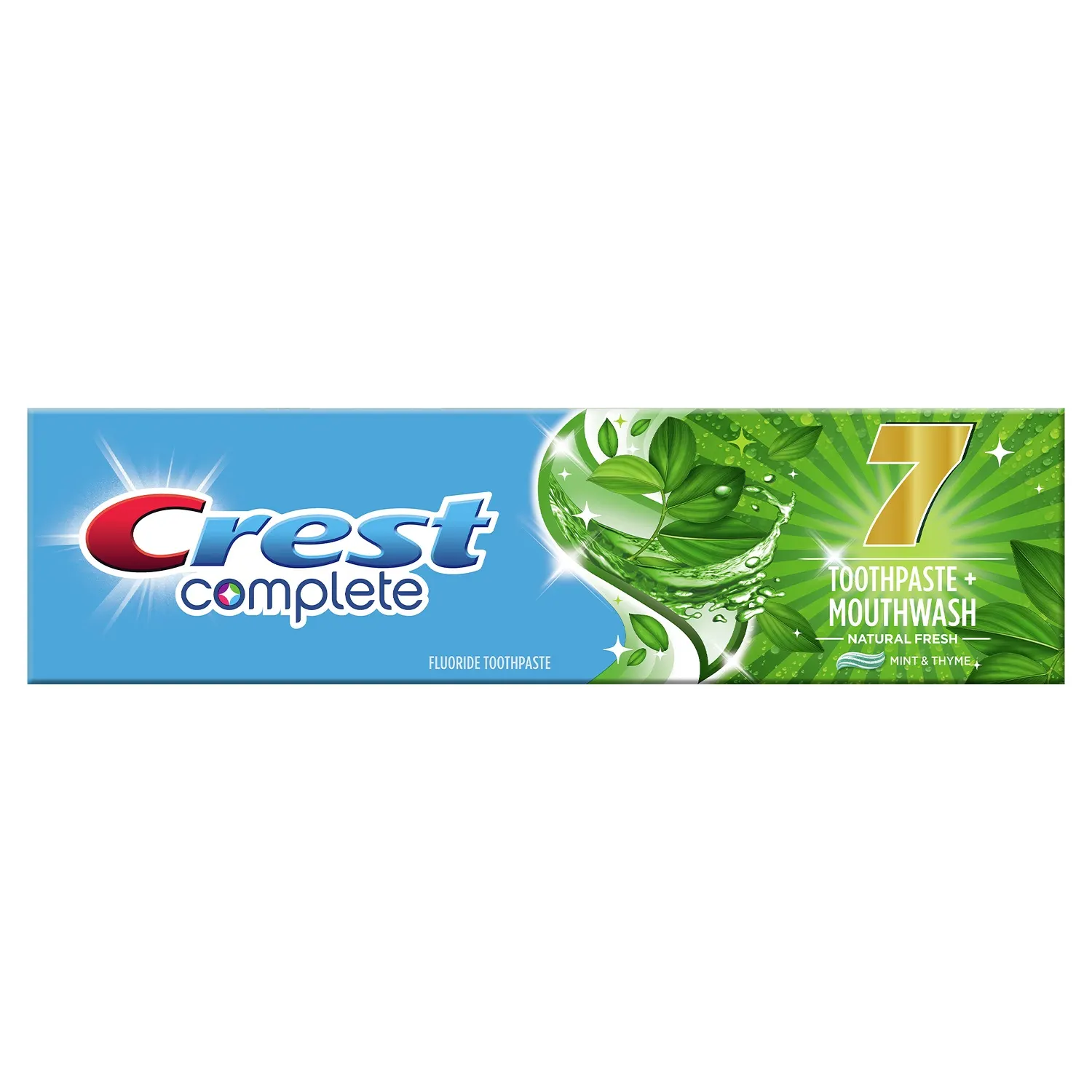Dentifrice complete natural fresh mint 100ml - CREST