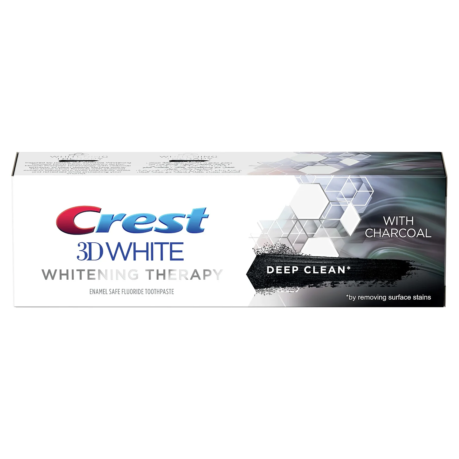 Dentifrice 3D White Whitening Therapy au charbon 75ml - CREST