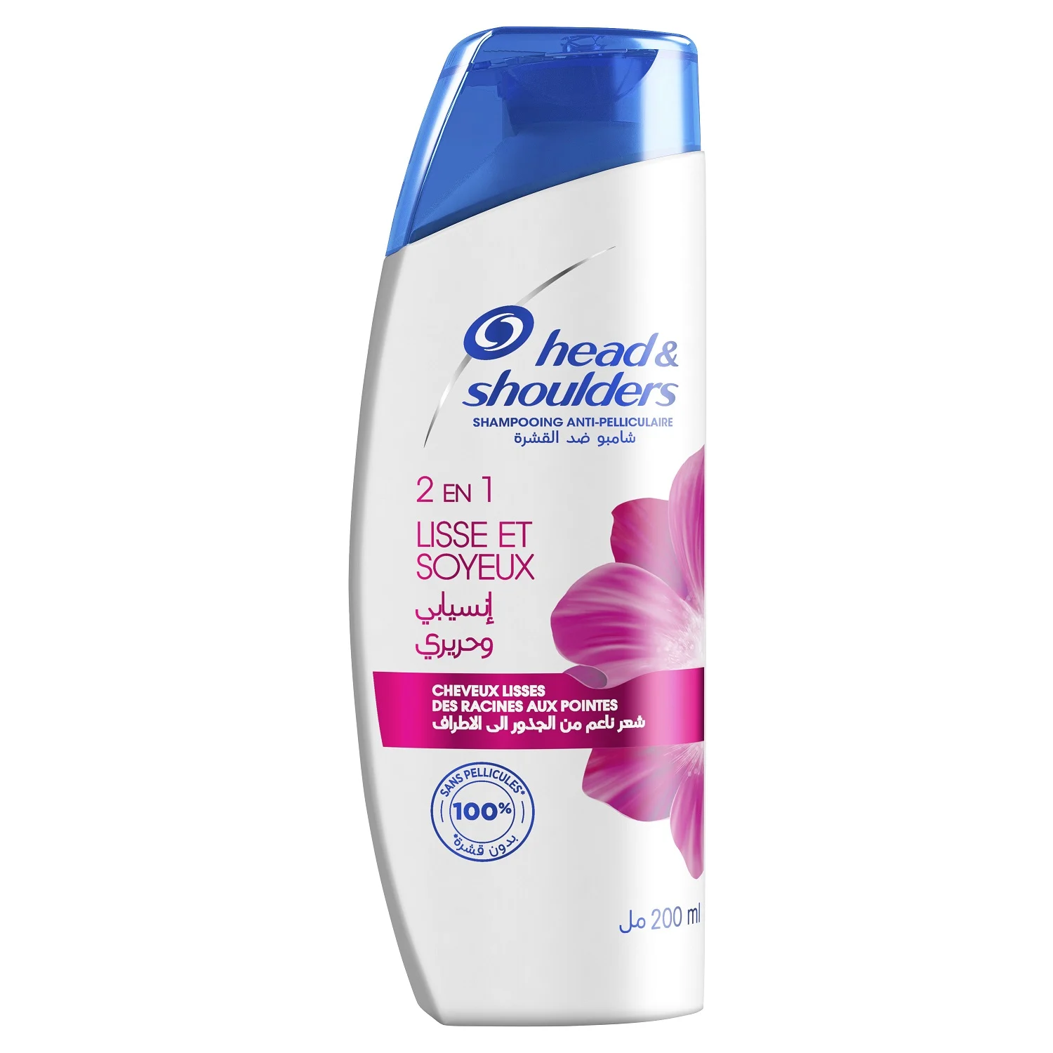 Shampoing lisse et soyeux 200ml - HEAD &SHOULDERS