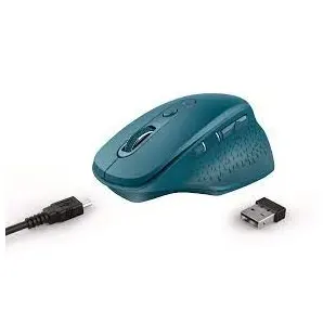 Souris sans fil rechargeable ozaa bleu - TRUST