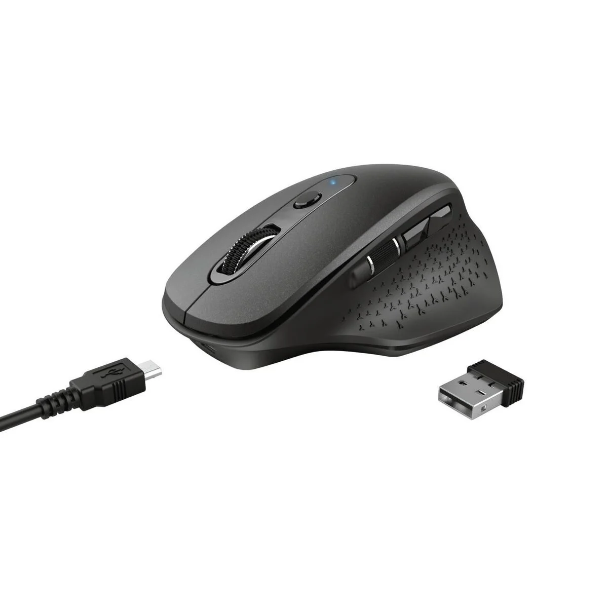 Souris sans fil rechargeable ozaa noir - TRUST