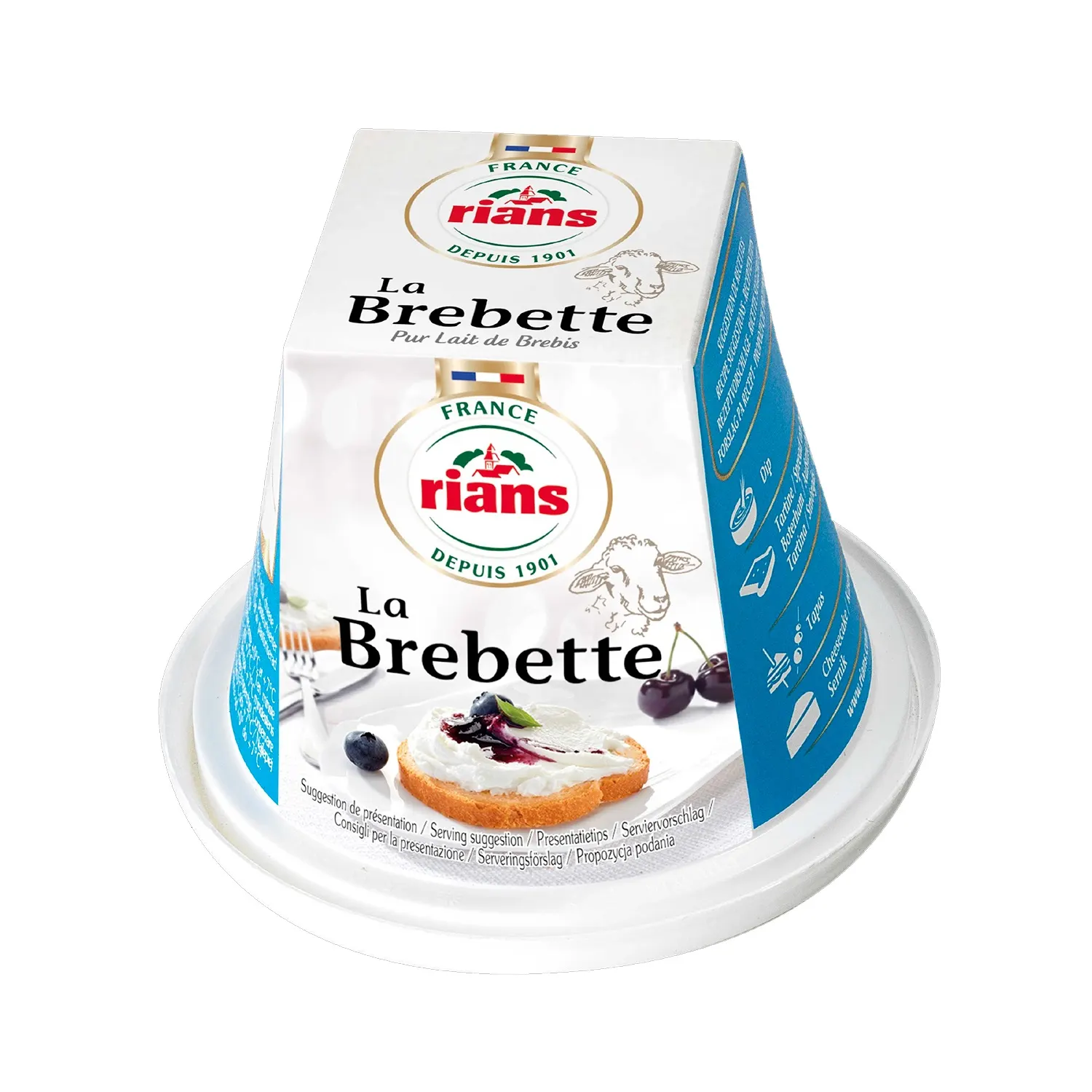 Fromage à tartiner La Brebette 150g - RIANS