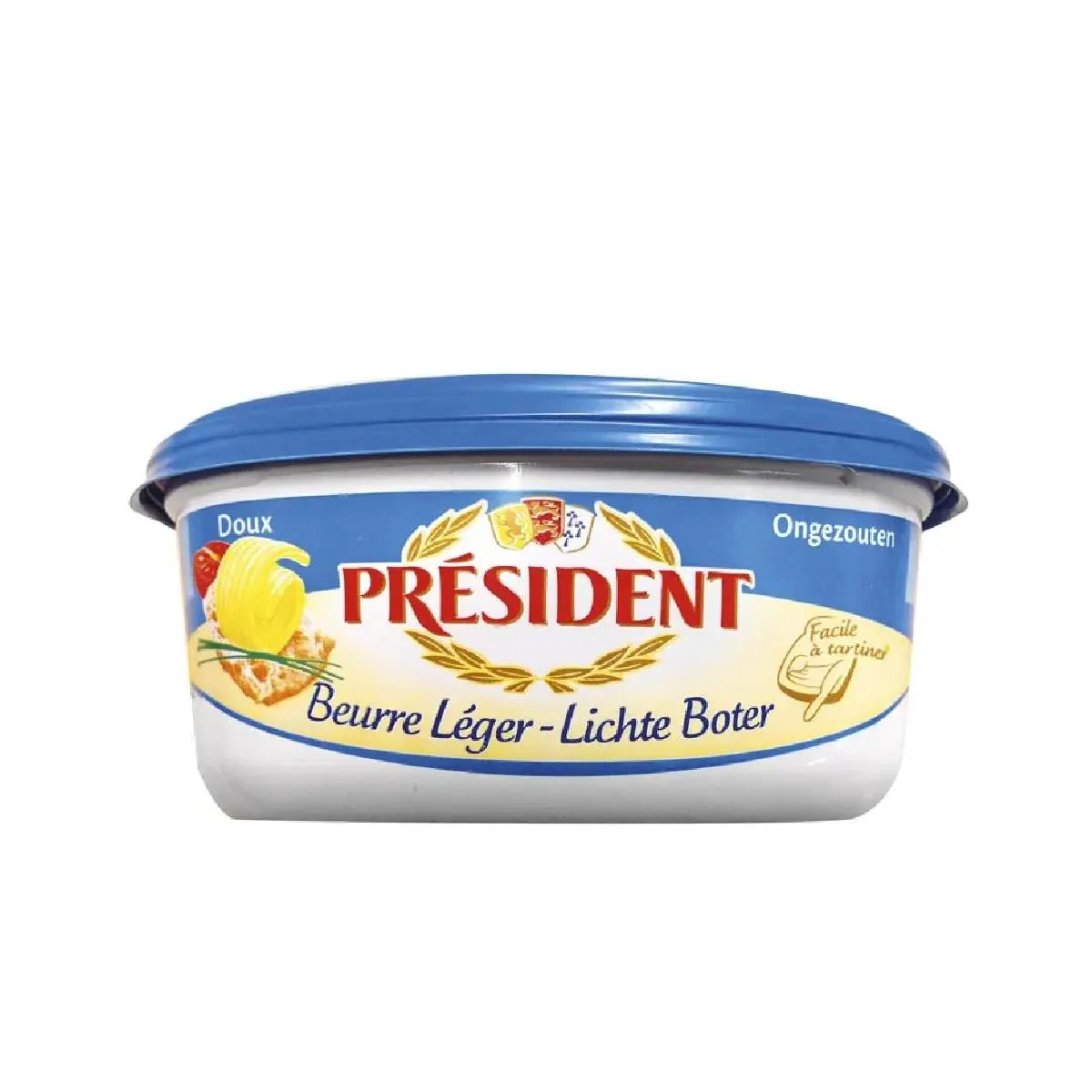 Beurre doux allégé 40% MG 250g - PRÉSIDENT
