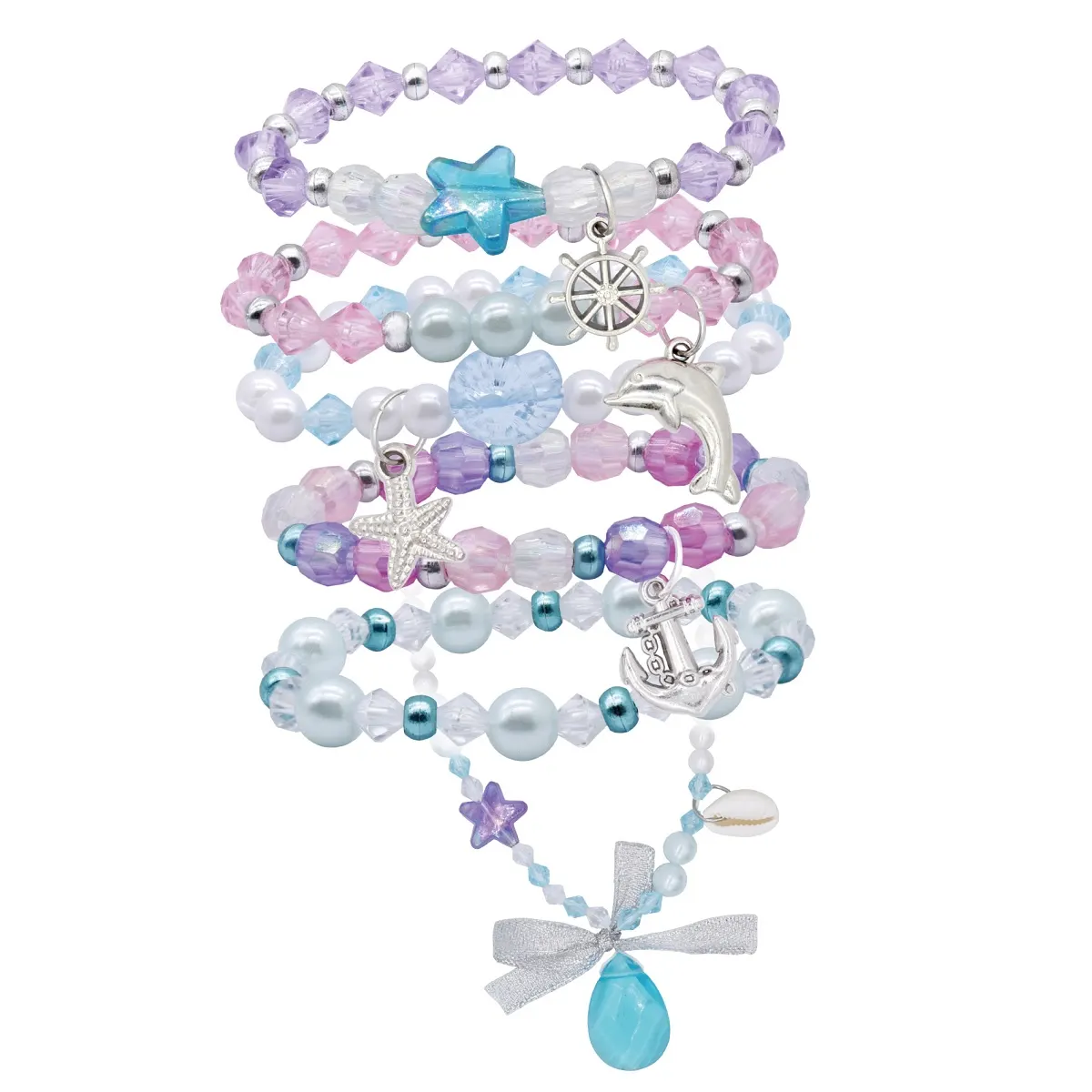 Valise de perles à porter x670 pièces - ONE TWO FUN