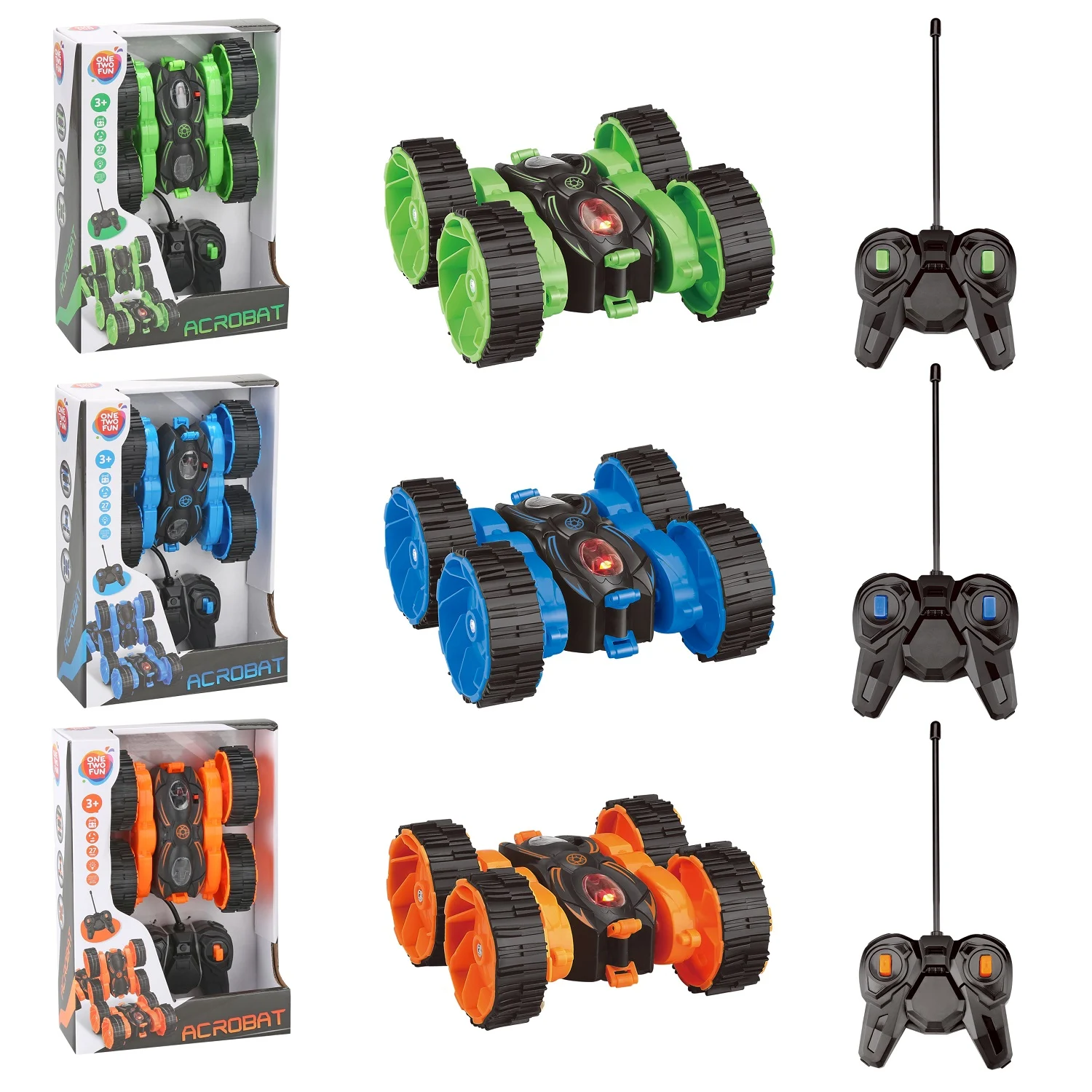 Voiture radiocommandée Acrobat 13cm - ONE TWO FUN