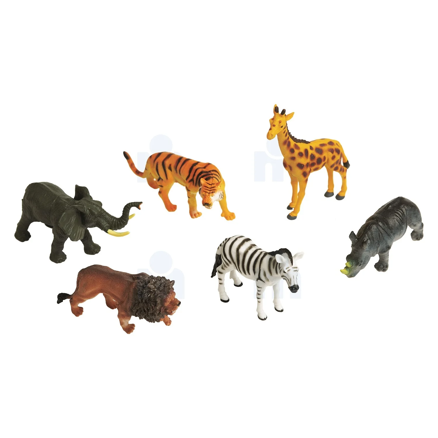 Animaux de la jungle 9-12cm - ONE TWO FUN