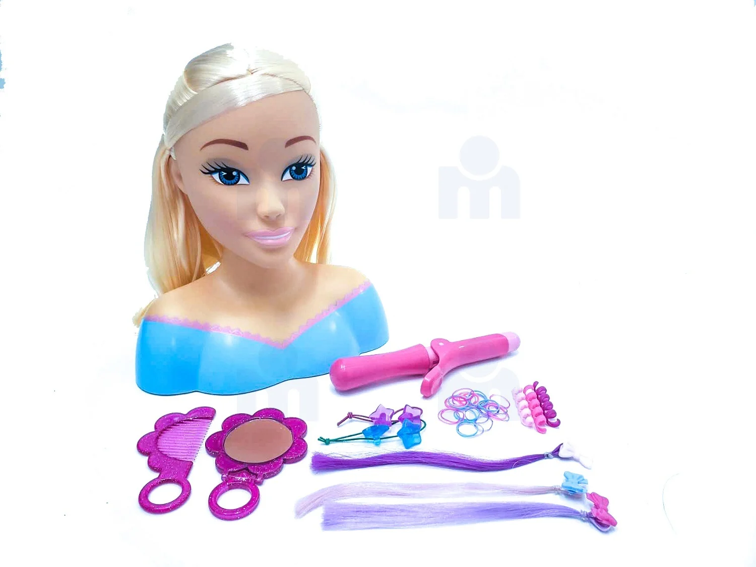 Tête à coiffer avec couleur changeante - ONE TWO FUN