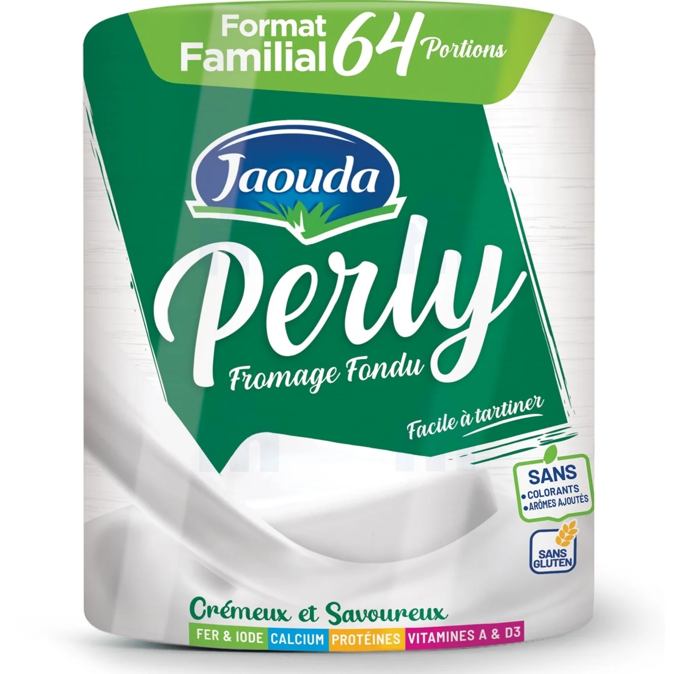 Fromage fondu 64 portions - PERLY