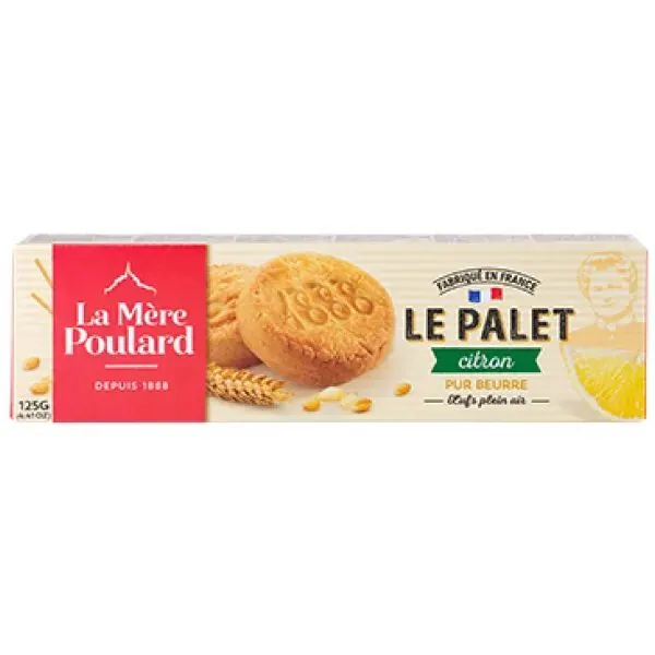 Palets au citron 125g - LA MÈRE POULARD