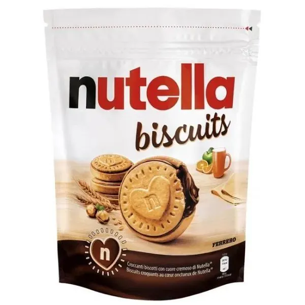 Biscuits fourrés noisettes-cacao Ferrero 193g - NUTELLA