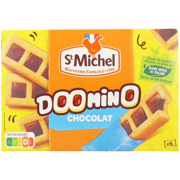 Gâteaux Doomino chocolat 180g - SAINT MICHEL
