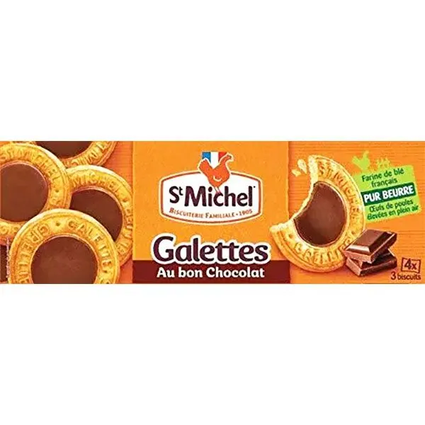 Galette au bon chocolat 121g - SAINT MICHEL