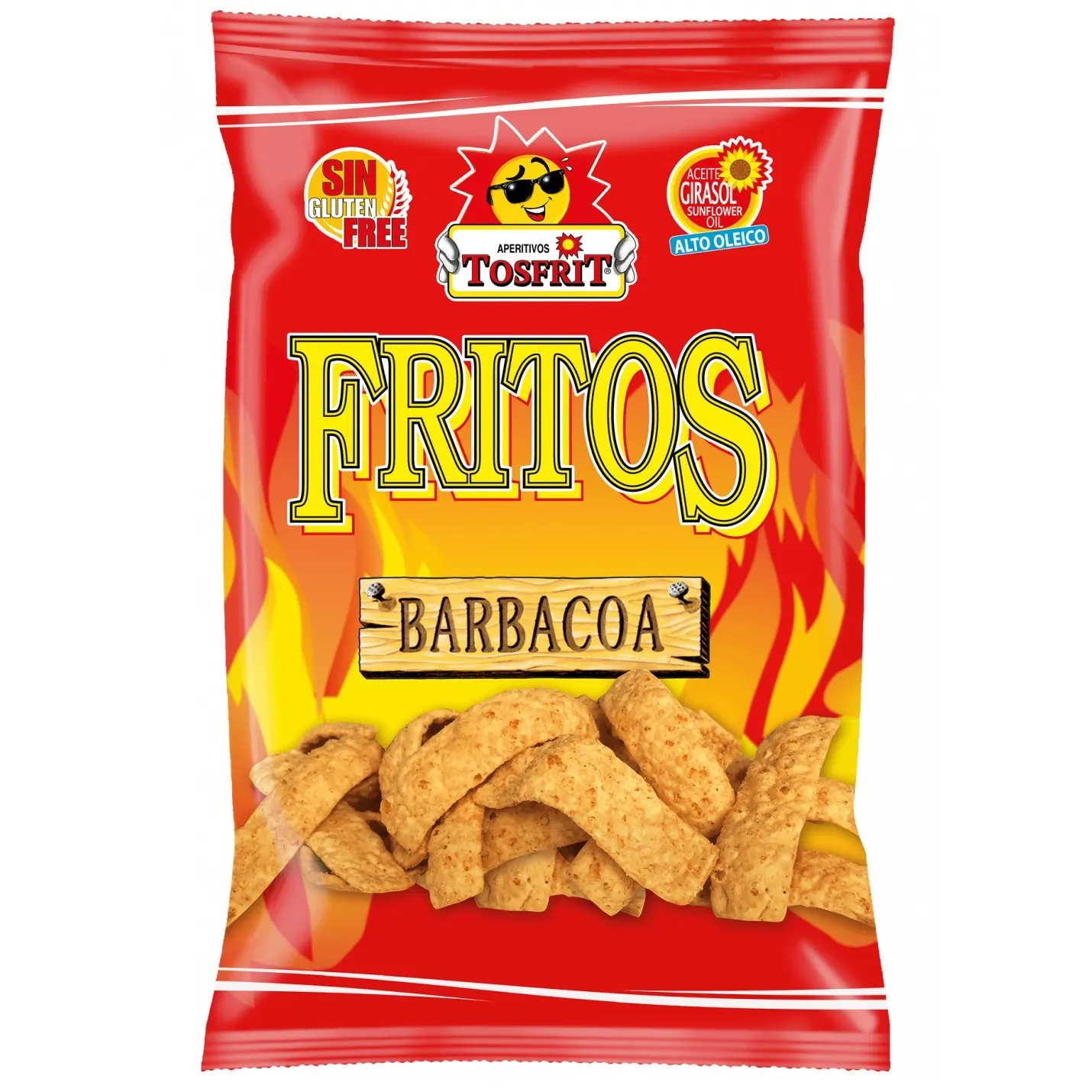 Chips soufflées Fritos Barbacoa 90g - TOSFRIT