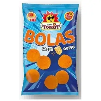 Chips soufflées saveur fromage 110g - TOSFRIT