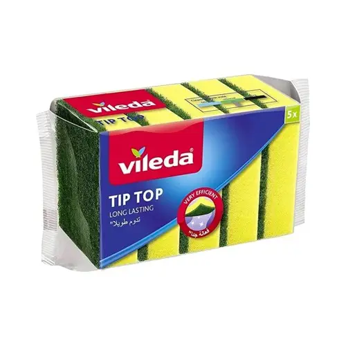 Eponges grattantes Tip Top x5 unités - VILEDA