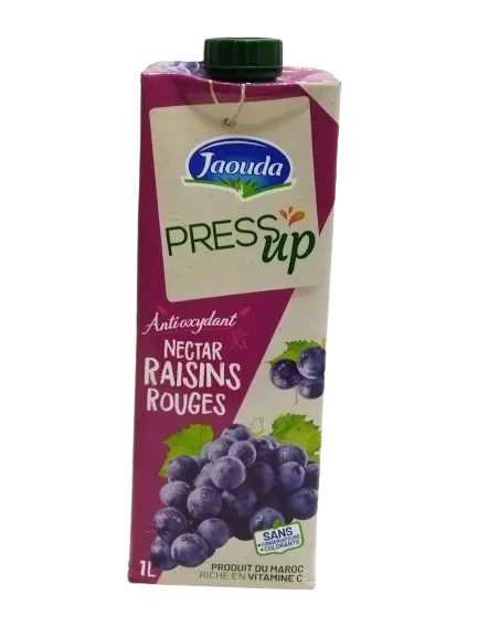 Jaouda Press Up Nectar de raisins rouges 1L