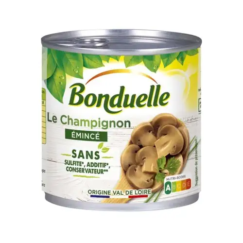 Champignons émincés 230g - BONDUELLE