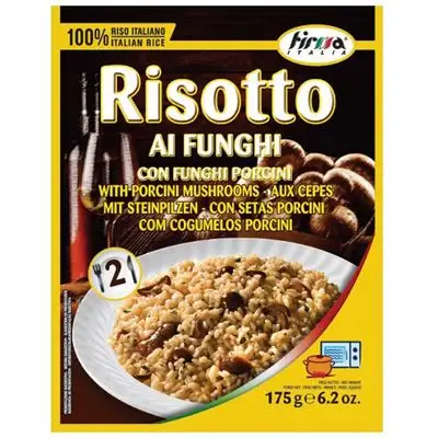 Risotto à la sauce champignons 175g - FIRMA