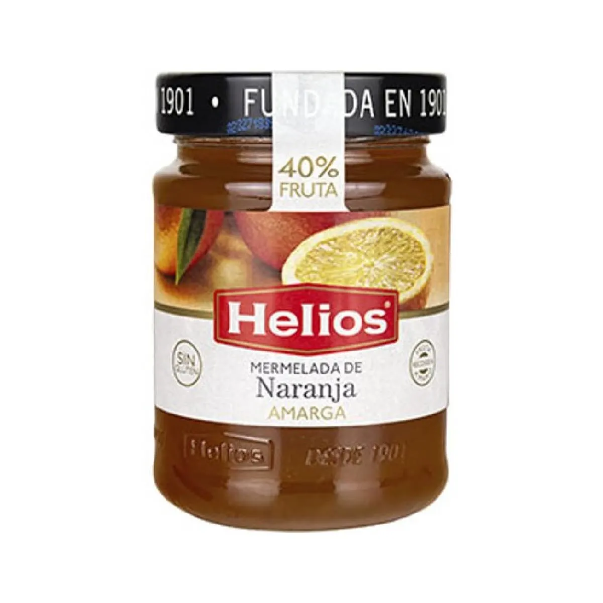 Confiture naturelle d'oranges amères sans gluten 340g - HELIOS