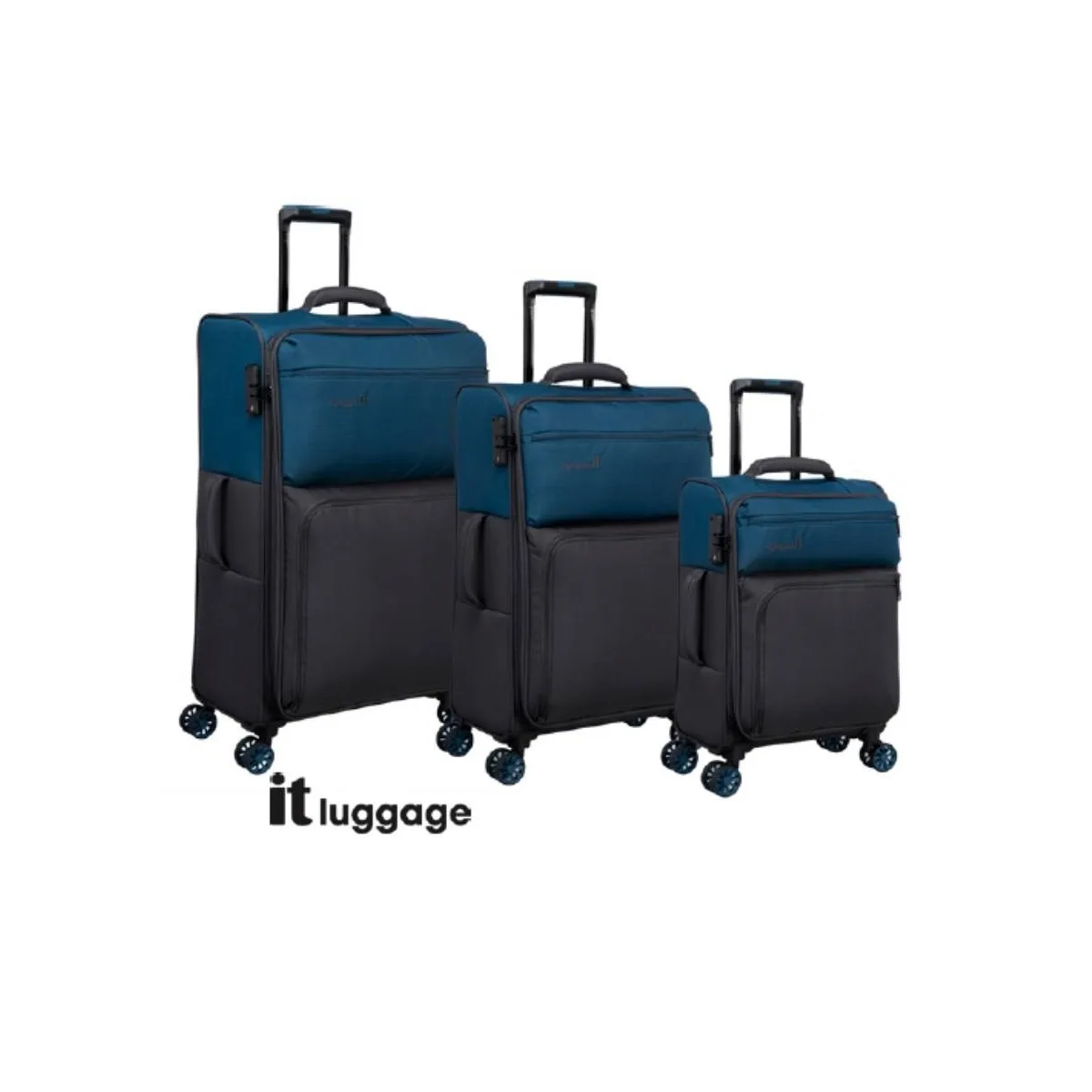 Valise Enlivenduo Tone bleue grand modèle 71cm