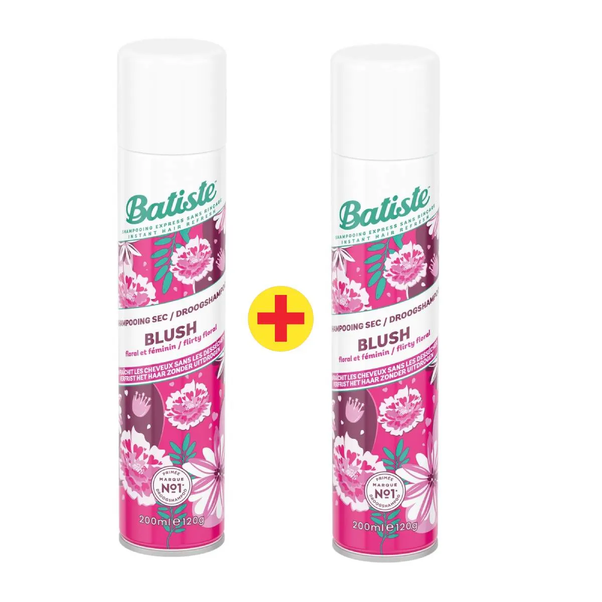 Shampoing sec Blush 200ml 1+1 gratuit - BATISTE