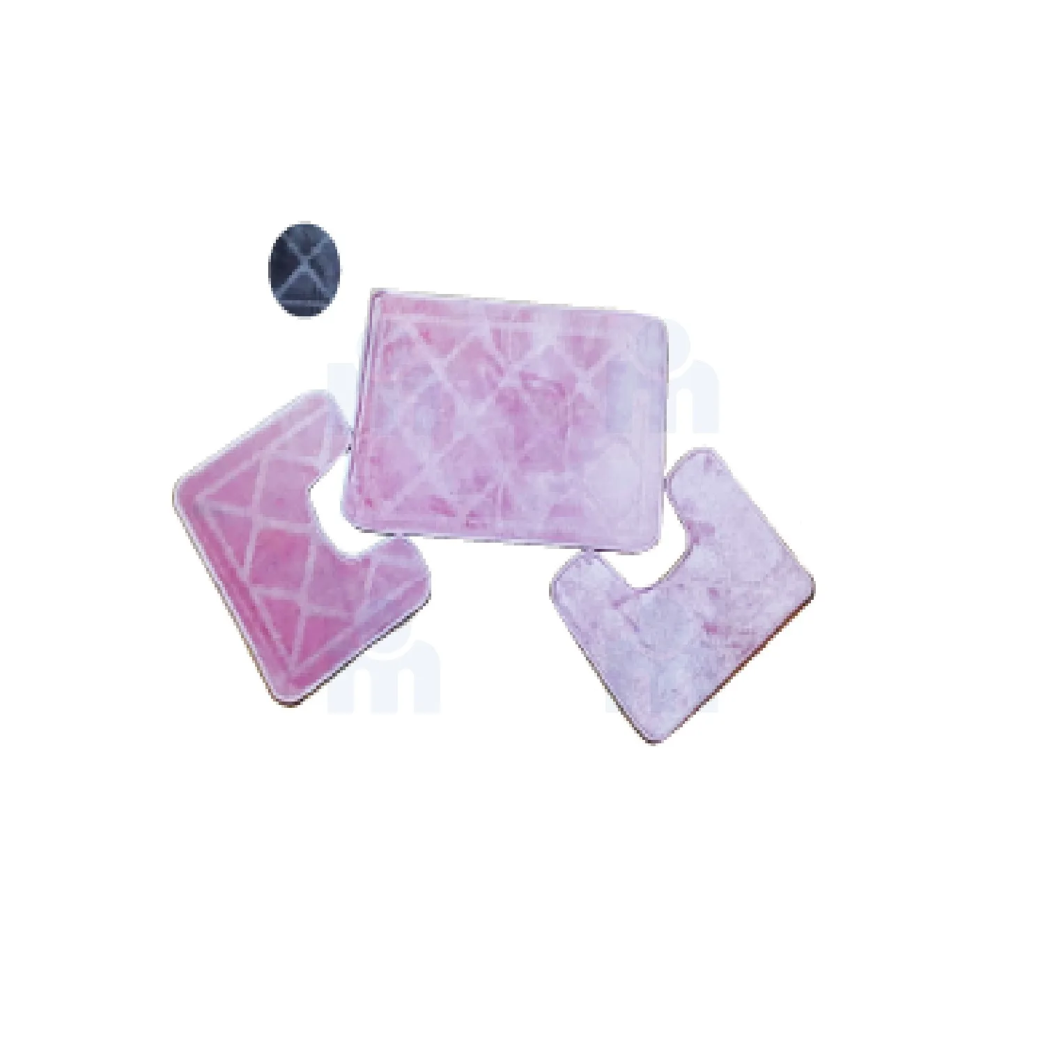 3 Tapis de salle de bain - ROYAL