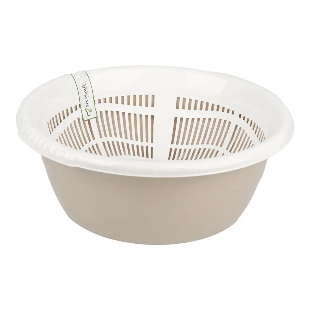 Passoire colorée avec bol  4,5L